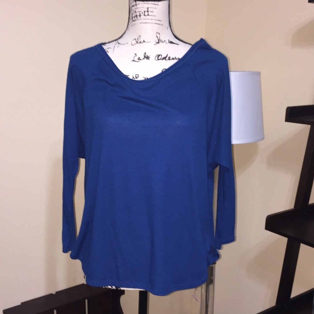 American Eagle Blue Long Sleeve